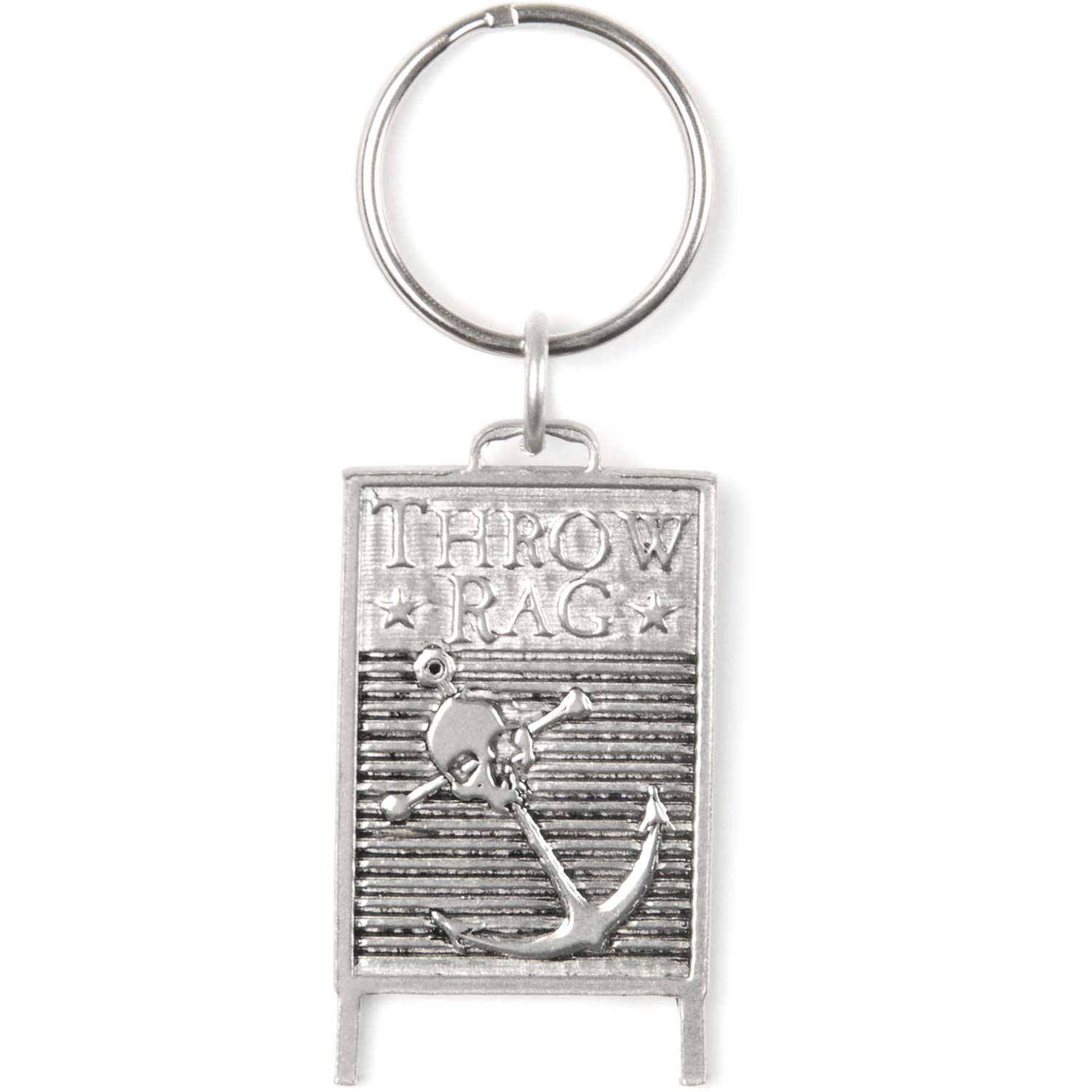 Throw Rag Metal Key Chain