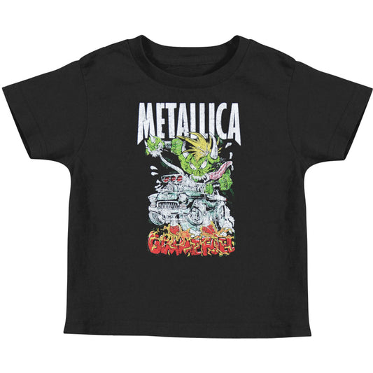 Metallica Gimme Fuel Horned Monster Childrens T-shirt