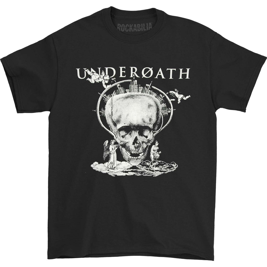 Underoath Heaven And Hell Skull T-shirt