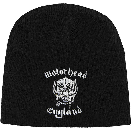 Motorhead Skull Patch Beanie