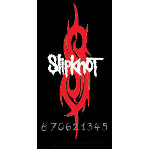 Slipknot Red S Sticker