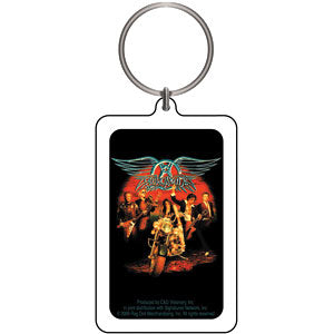 Aerosmith Bike Plastic Key Chain