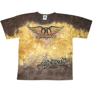 Aerosmith Ray Logo Tie Dye T-shirt