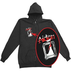 Aiden Zippered Hooded Sweatshirt