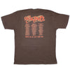 Route Of All Evil Highway Sign Logo With Old Guitar/Tour 2006 USA & Canada T-shirt