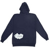 Clouds Zippered Hooded Sweatshirt