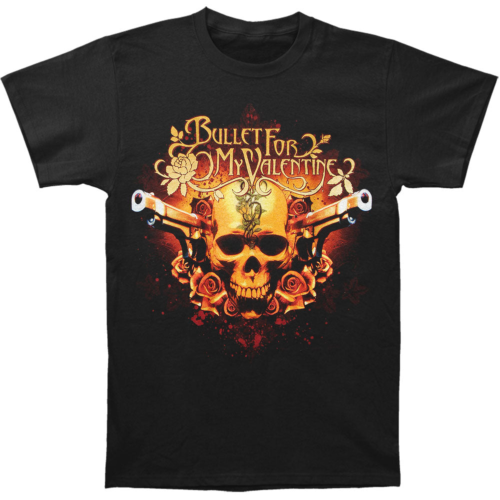 Bullet For My Valentine Pistols Skull T-shirt