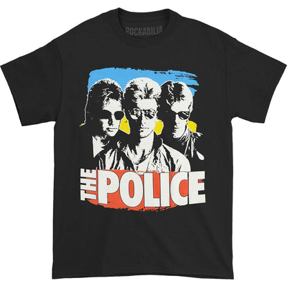 Police Sunglasses With Paint T-shirt