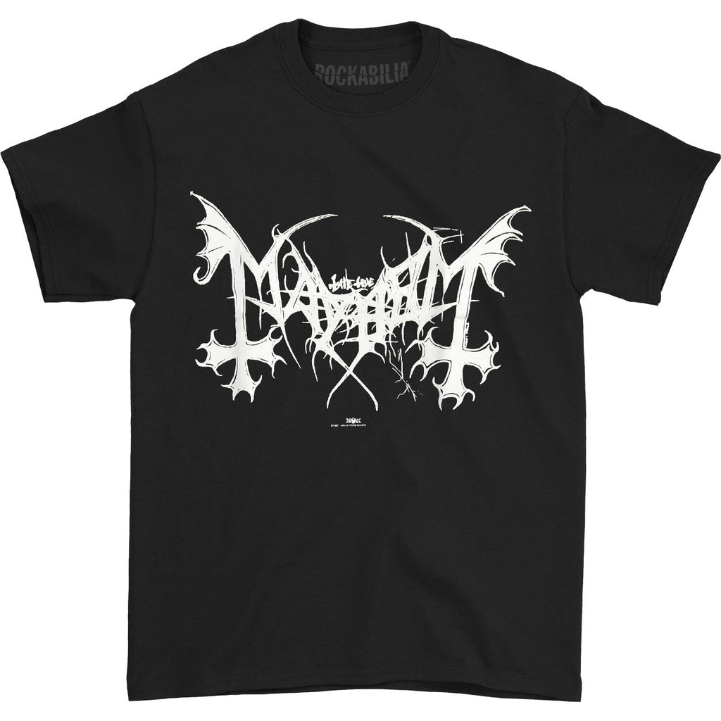 Mayhem White Logo Legion T-shirt 67531 | Rockabilia Merch Store