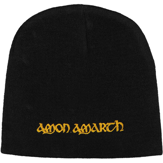 Amon Amarth Gold Logo Beanie