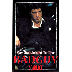 Scarface Domestic Poster