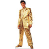 Elvis Presley-Gold Lame Suit Cardboard Stand Up Standup