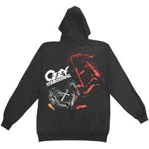 Ozzy Osbourne Zippered Hooded Sweatshirt