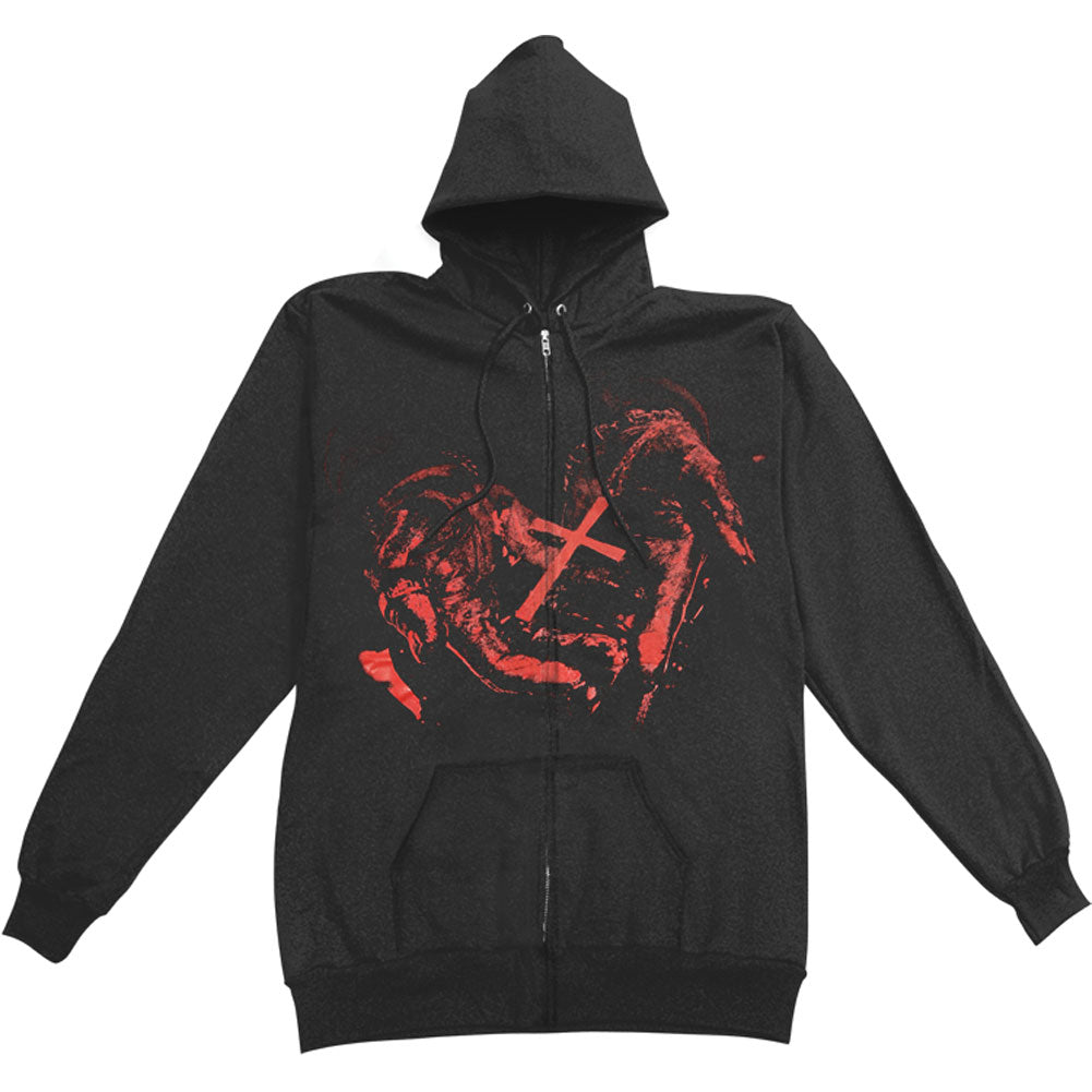 Ozzy Osbourne Zippered Hooded Sweatshirt
