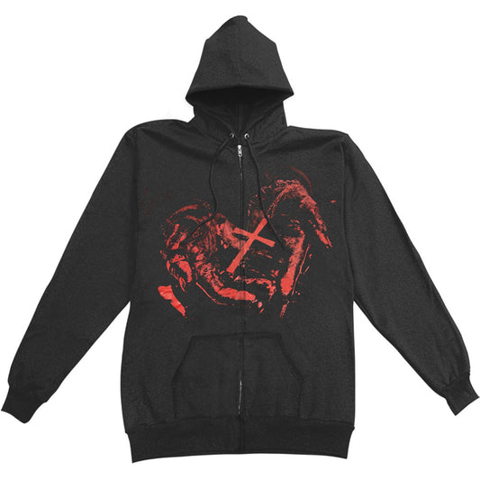 Ozzy Osbourne Zippered Hooded Sweatshirt