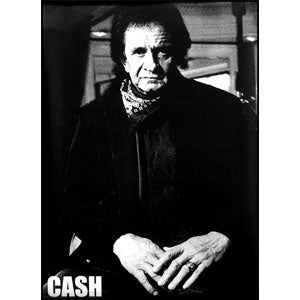 Johnny Cash B & W Import Poster