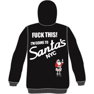 Andrew W.K. Zippered Hooded Sweatshirt