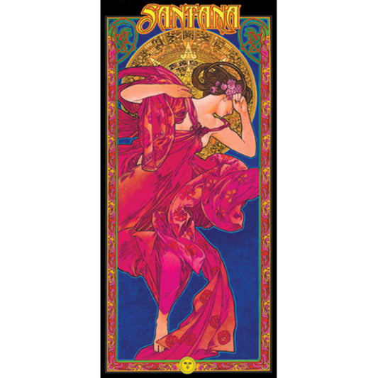 Santana Concert Promo Poster
