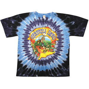 Grateful Dead Walking Coast to Coast Tie Dye T-shirt