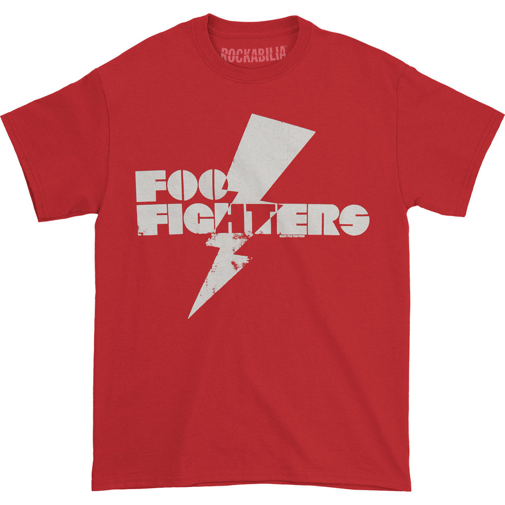 Foo Fighters Mens Lightning Bolt T-shirt