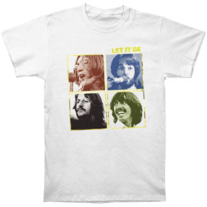 Beatles Let It Be Gold T-shirt