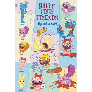 Happy Tree Friends Domestic Poster | Happy Tree Friends Merch Store