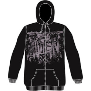 Aiden Zippered Hooded Sweatshirt