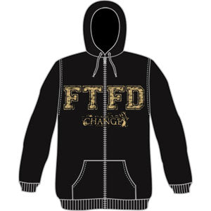 For The Fallen Dreams Changes Zippered Hooded Sweatshirt