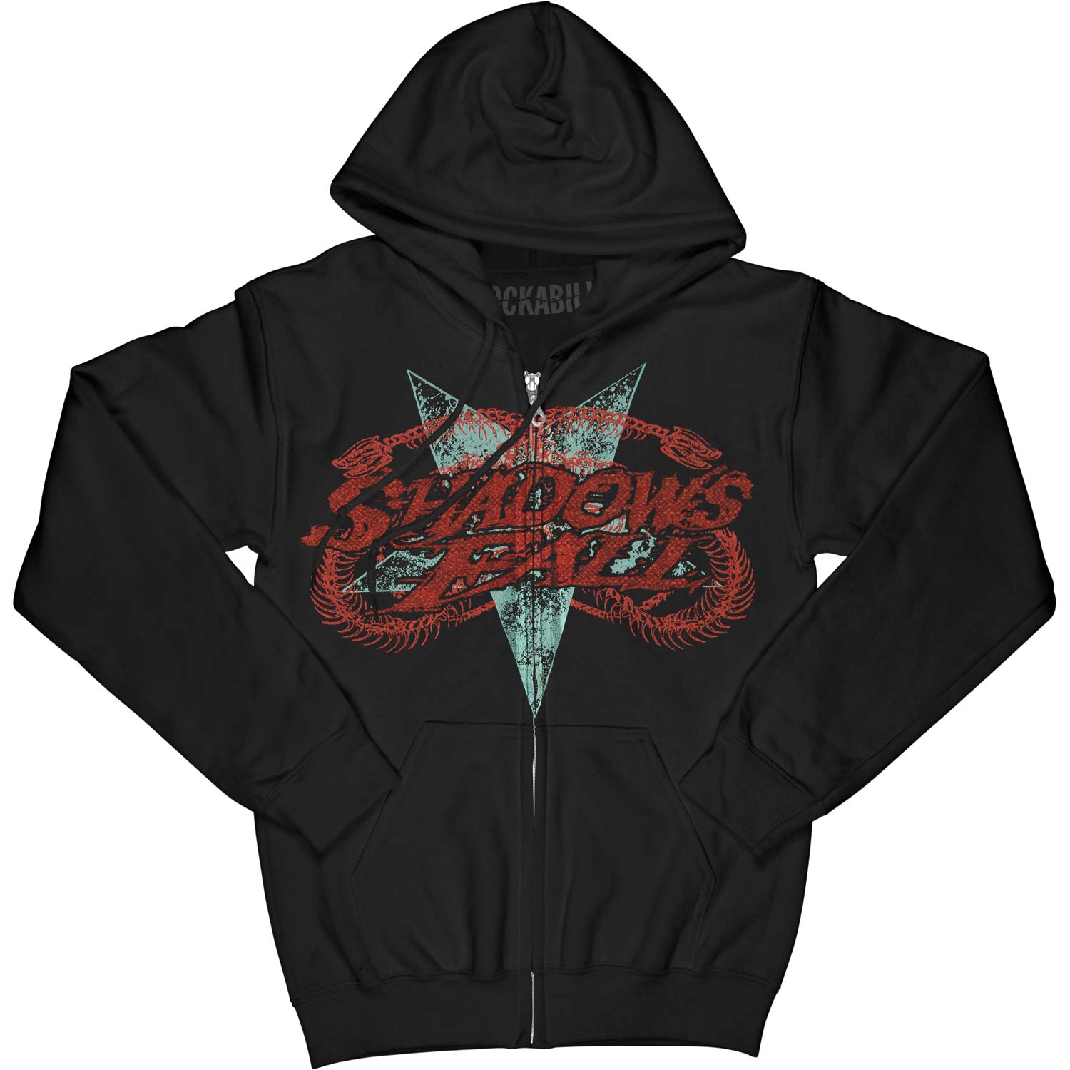 Shadows Fall Zippered Hooded Sweatshirt