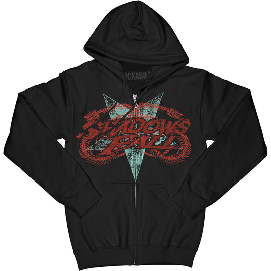 Shadows Fall Zippered Hooded Sweatshirt