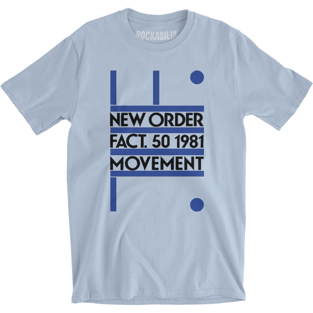New Order Fact.50 1981 Movement Slim Fit T-shirt