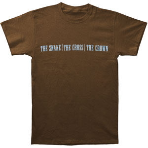 The Snake The Cross The Crown Logo T-shirt
