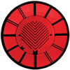 Symbol: Red Embroidered Patch