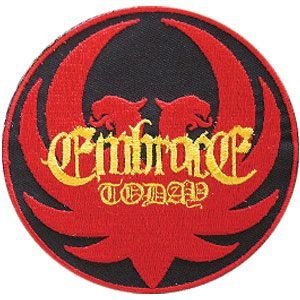 Embrace Today We Are The Enemy Embroidered Patch