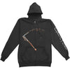 Blooddrunk Zippered Hooded Sweatshirt