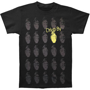 Drive By Grenade Pattern T-shirt