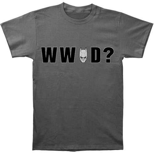 Batman Batman Wwbd Dark Knight Head T-shirt