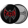 Faction - Bat Logo Button Button
