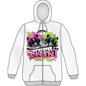 Silverstein Grizzly Zippered Hooded Sweatshirt