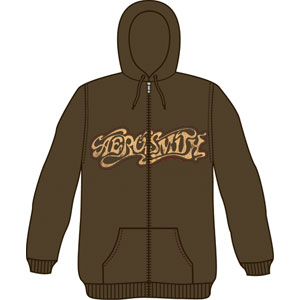 Aerosmith Zippered Hooded Sweatshirt