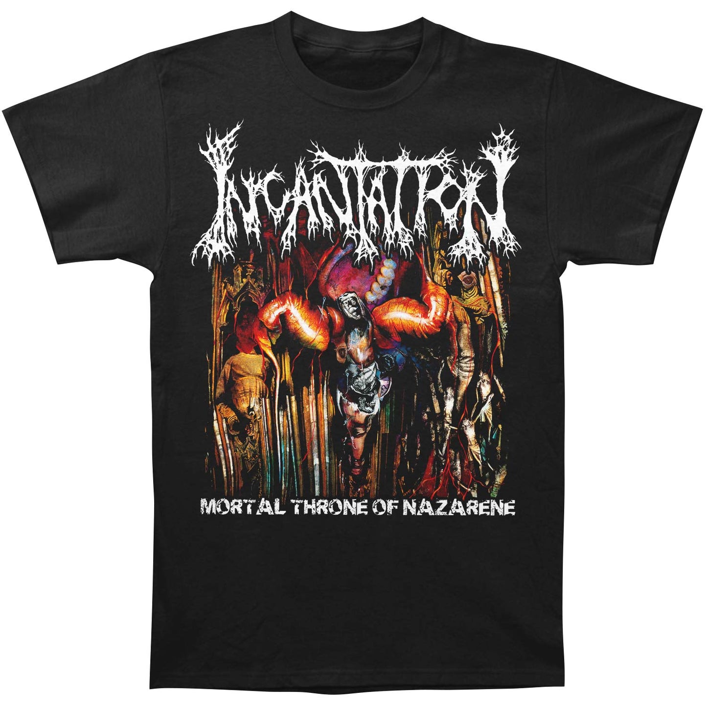 Incantation Mortal Throne of Nazarene T-shirt
