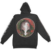 Zippered Hooded Sweatshirt