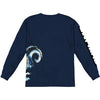 Fish Side Print  Long Sleeve