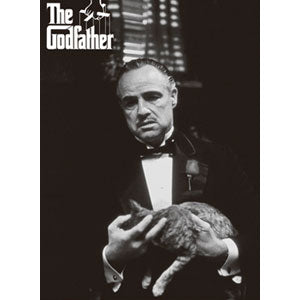 Godfather Cat Subway Poster