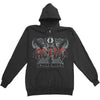 Zippered Hooded Sweatshirt