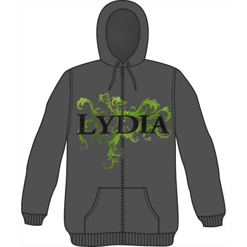 Lydia Zippered Hooded Sweatshirt