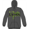 Zippered Hooded Sweatshirt