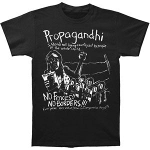 Propagandhi No Borders No Fences Shirt T-shirt