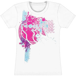 Receiving End Of Sirens Blue And Pink Junior Top
