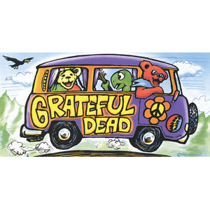 Grateful Dead Tour Bus Sticker
